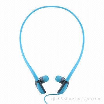 Sports Neckband Headphones with Microphone, 20-20,000Hz Frequency Response